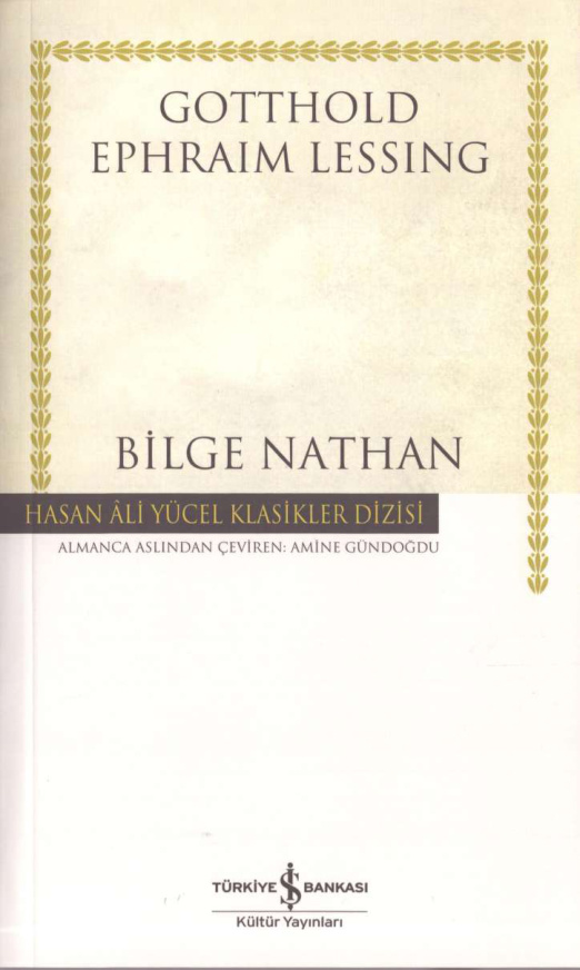 Bilge Nathan PDF – Gotthold Ephraim Lessing