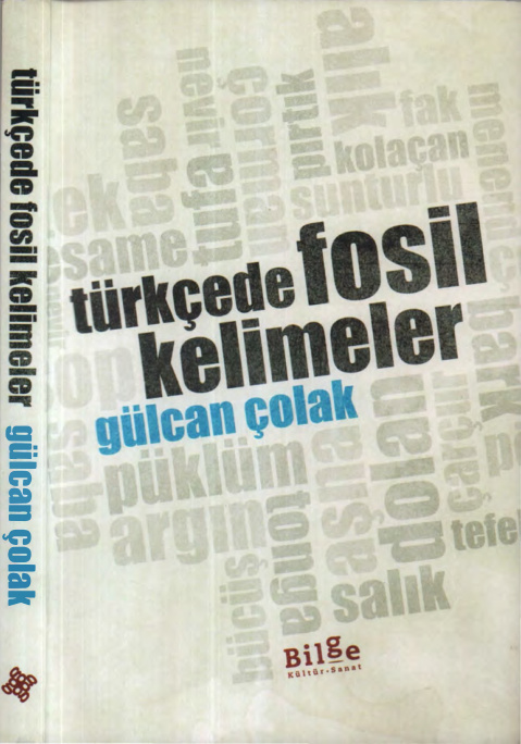 Türkçede Fosil Kelimeler PDF – Gülcan Çolak