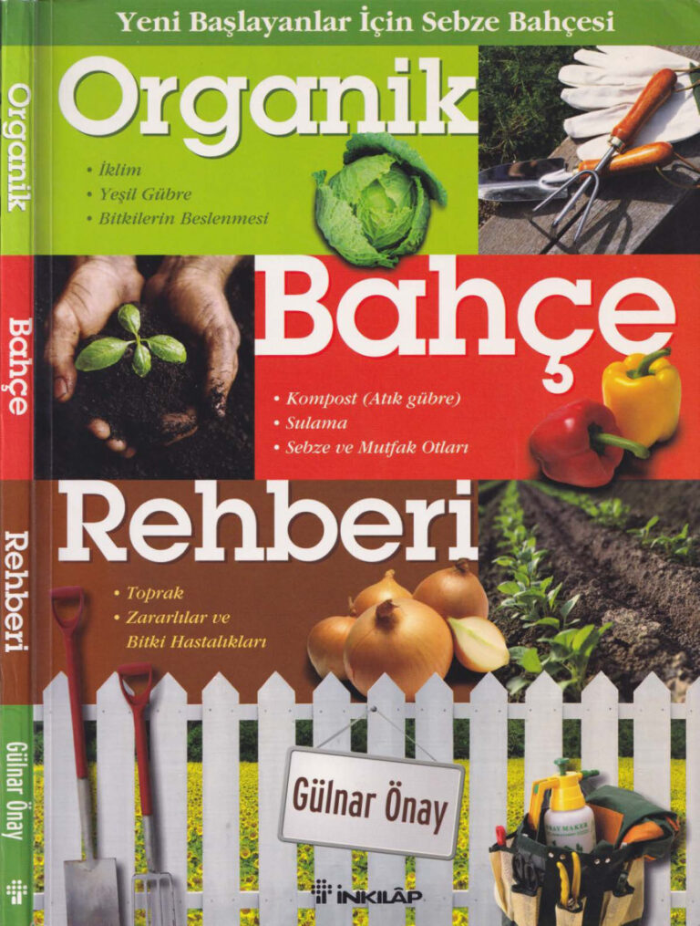 Gülnar Önay Organik Bahçe Rehberi İnkılap Yayınları Kitap Kapağı