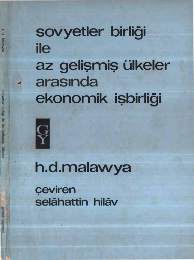 Sovyetler Birliği ile Az Gelişmiş Ülkeler Arasında Ekonomik İşbirliği PDF – H. D. Malawya