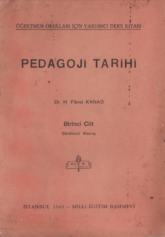 Pedagoji Tarihi PDF – H. Fikret Kanad