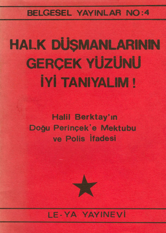 Halk Düşmanlarının Gerçek Yüzünü İyi Tanıyalım PDF – Kolektif