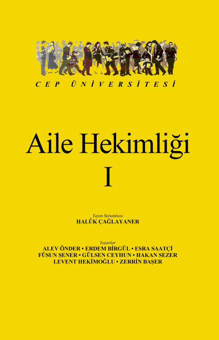 Haluk Çağlayaner Aile Hekimliği 1 İletişim Yayınları Kitap Kapağı
