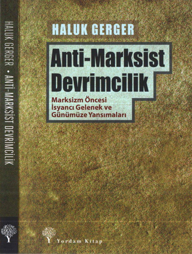 Anti-Marksist Devrimcilik PDF – Haluk Gerger