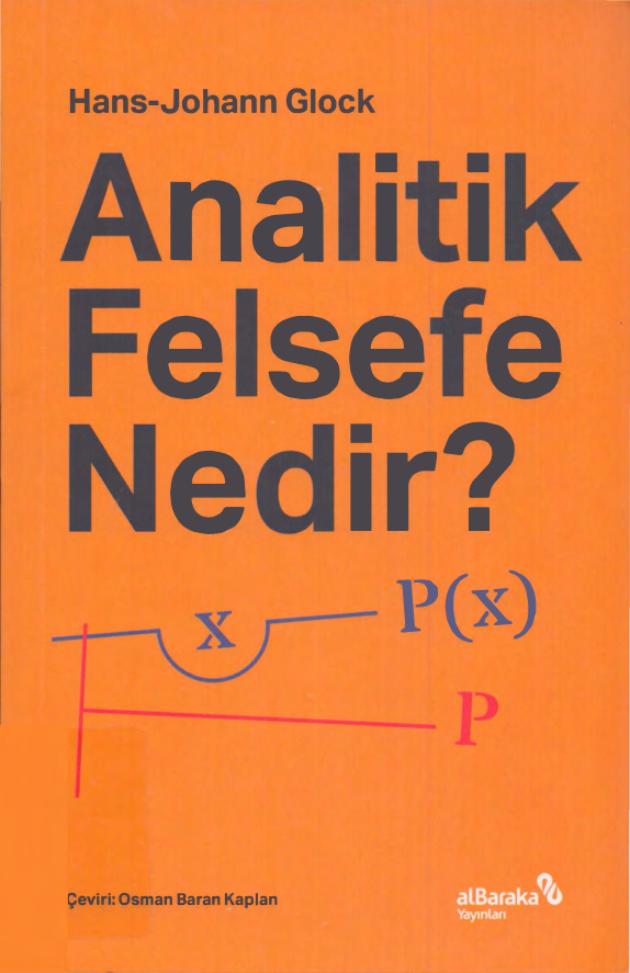 Analitik Felsefe Nedir? PDF – Hans-Johann Glock