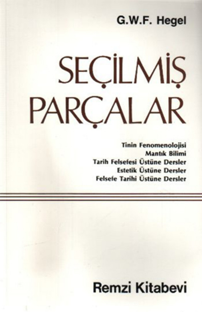 Seçilmiş Parçalar PDF – Hegel