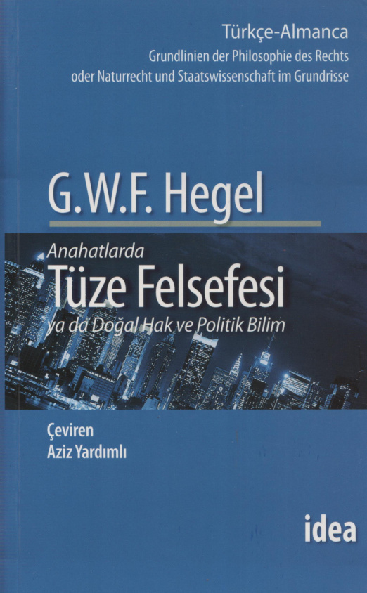 Tüze Felsefesi PDF – Hegel