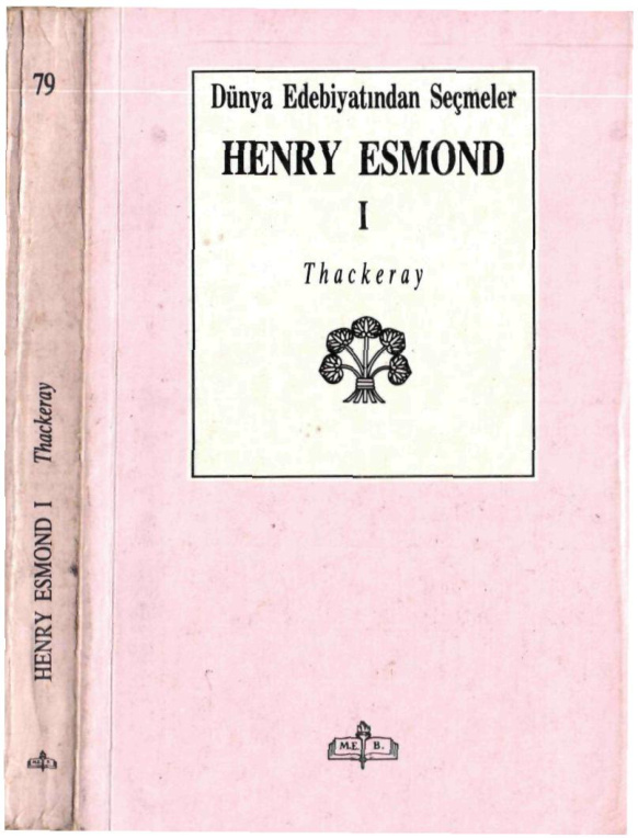 Henry Esmond Thackeray I PDF – William Makepeace Thackeray