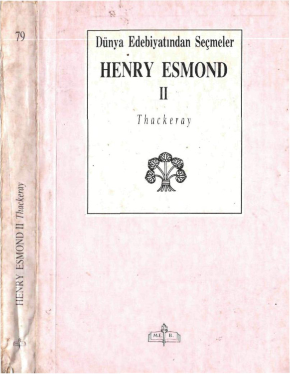 Henry Esmond Thackeray II PDF – William Makepeace Thackeray