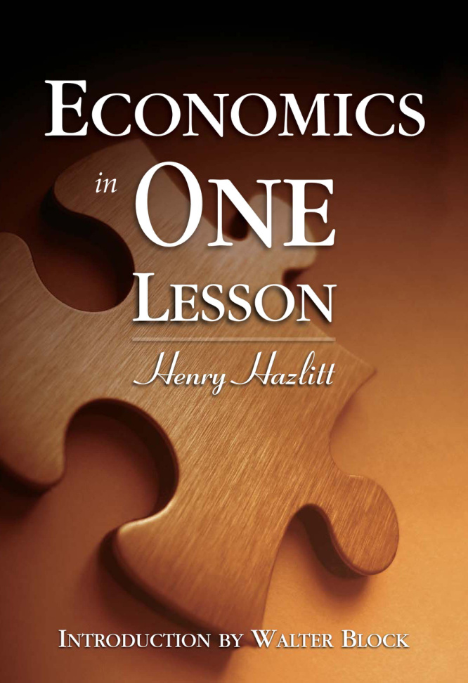 Economics in One Lesson PDF – Henry Hazlitt