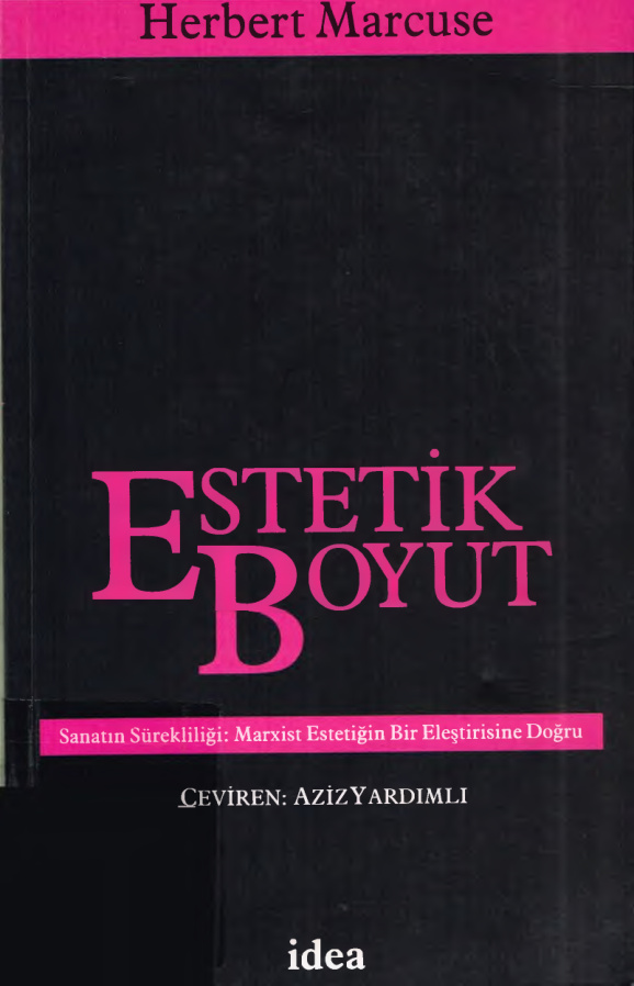 Estetik Boyut PDF – Herbert Marcuse
