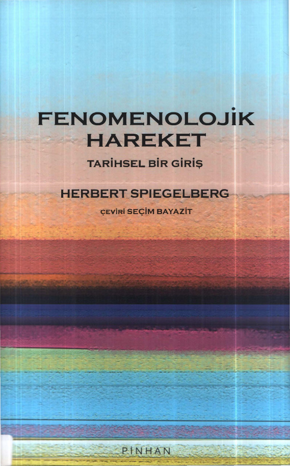 Fenomenolojik Hareket PDF – Herbert Spiegelberg