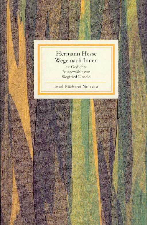 Hermann Hesse Wege nach innen 25 Gedichte Kitap Kapağı