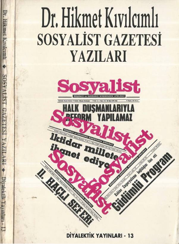 Sosyalist Gazetesi Yazıları PDF – Hikmet Kıvılcımlı