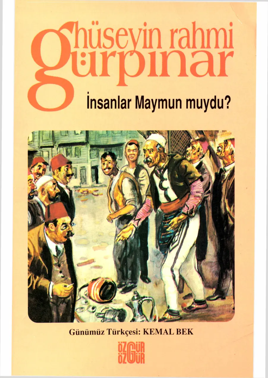 İnsanlar Maymun Muydu PDF – Hüseyin Rahmi Gürpınar