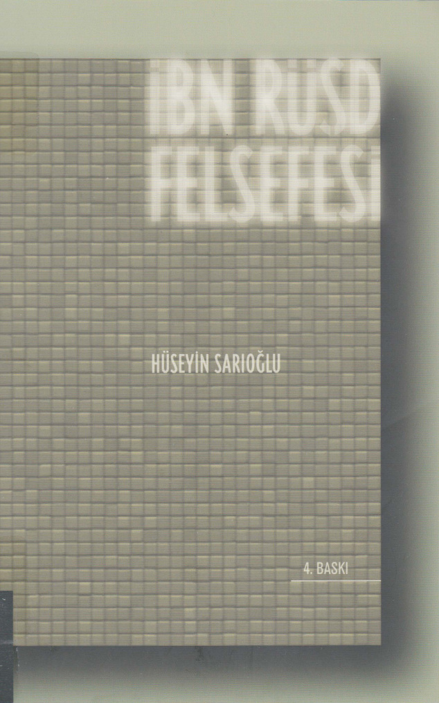 İbn Rüşd Felsefesi PDF – Hüseyin Sarıoğlu