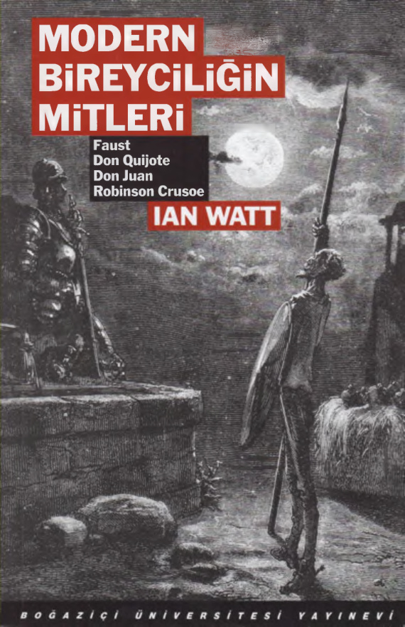 Modern Bireyciliğin Mitleri PDF – Ian Watt