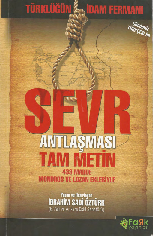 Sevr Antlaşması PDF İndir – İbrahim Sadi Öztürk