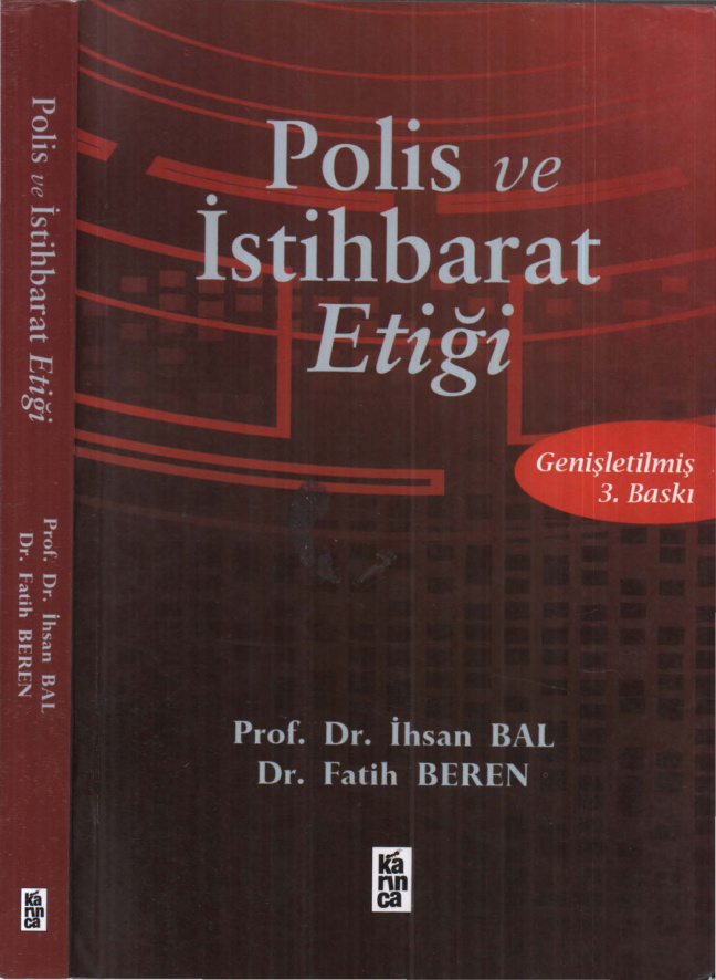 Polis İstihbarat Etiği PDF İndir – İhsan Bal, Fatih Beren
