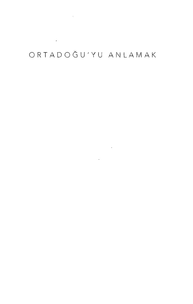Ortadoğu’yu Anlamak PDF – Ilan Pappe