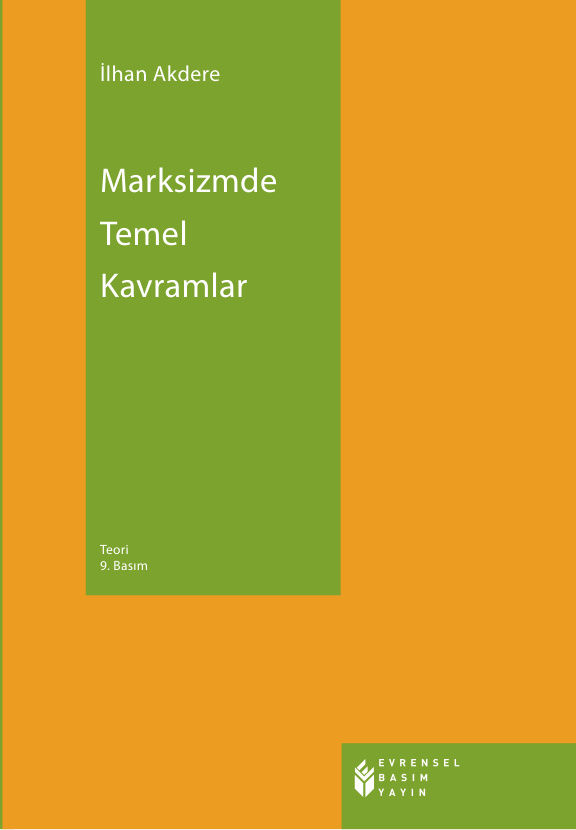 Marksizmde Temel Kavramlar PDF İndir – İlhan Akdere