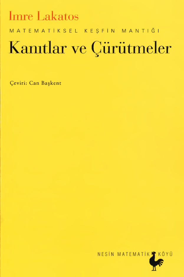 Matematiksel Keşfin Mantığı: Kanıtlar ve Çürütmeler PDF İndir – Imre Lakatos