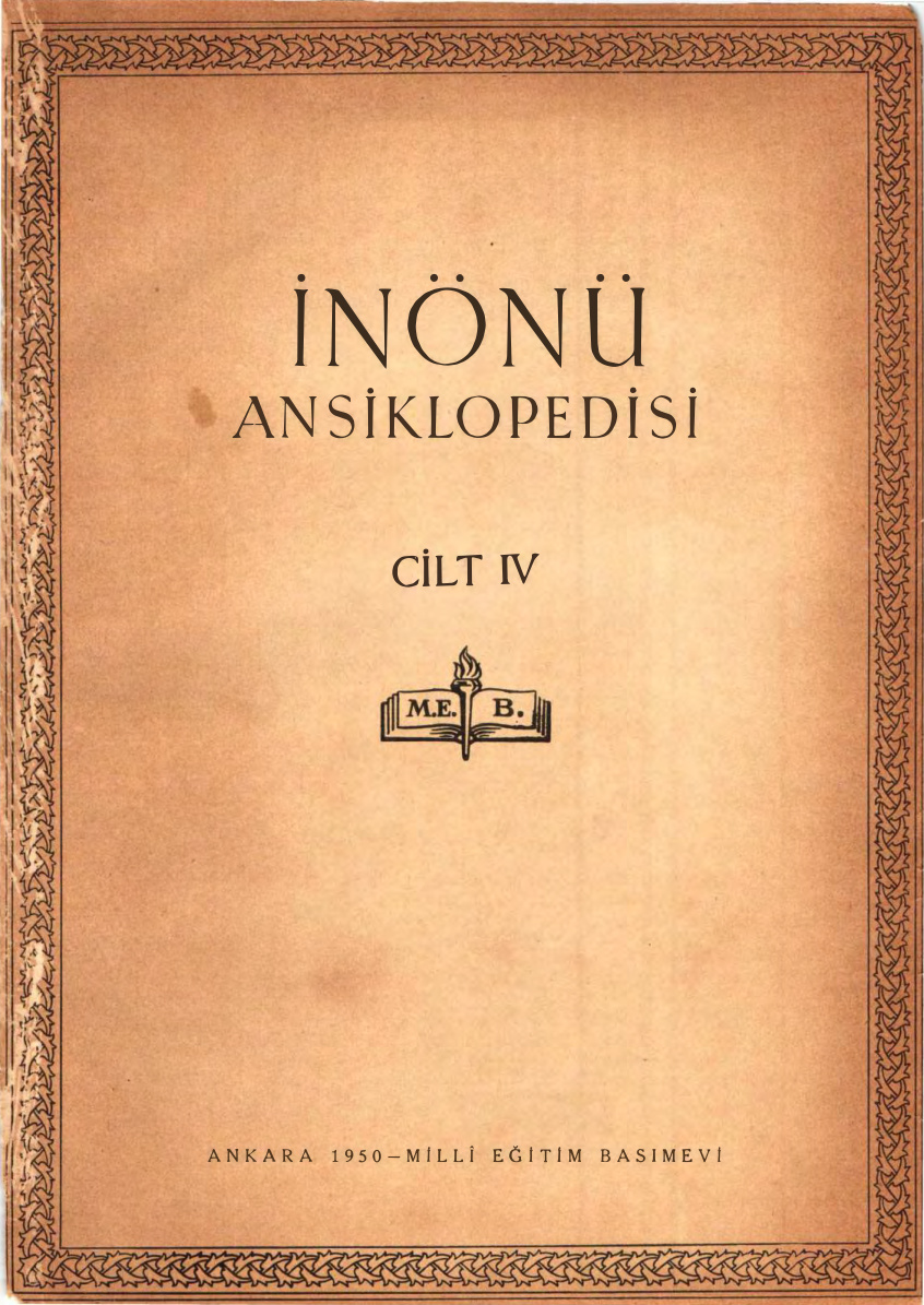 İnönü Ansiklopedisi Cilt 04 PDF İndir – Kolektif
