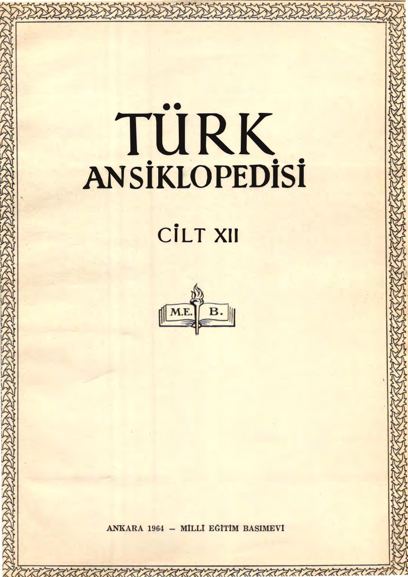 İnönü Ansiklopedisi Cilt 12 PDF İndir – Kolektif