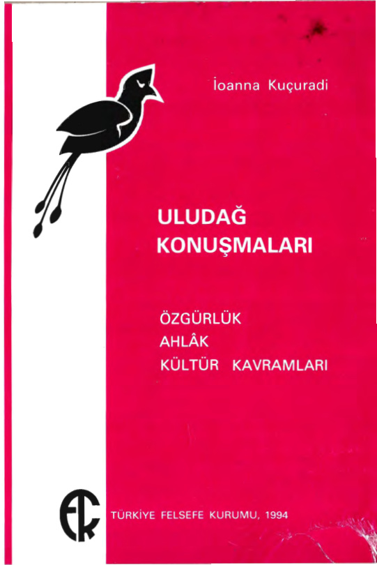 Uludağ Konuşmaları PDF İndir – İoanna Kuçuradi