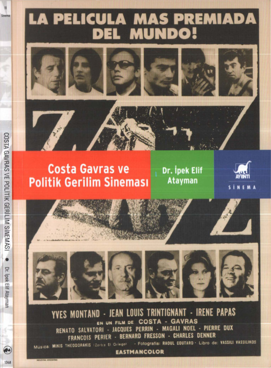 Costa Gavras ve Politik Gerilim Sineması PDF İndir – İpek Elif Atayman