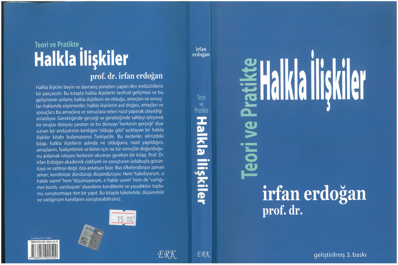 Teori ve Pratikte Halkla İlişkiler PDF İndir – İrfan Erdoğan