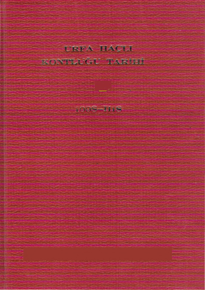 Işın Demirkent Urfa Haçlı Kontluğu Tarihi İÜEF Yayınları Kitap Kapağı