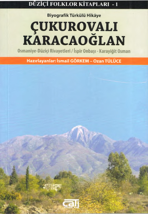 Çukurovalı Karacaoğlan PDF İndir – İsmail Görkem, Ozan Tülüce