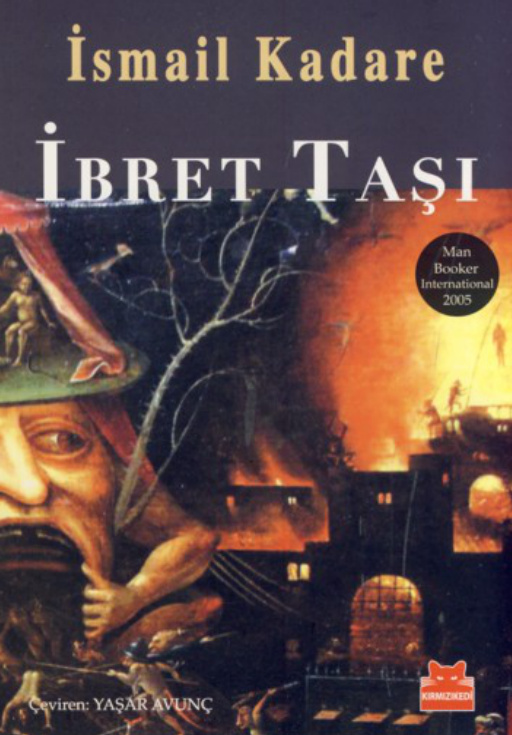 İsmail Kadare İbret Taşı Kırmızı Kedi Yayınları Kitap Kapağı