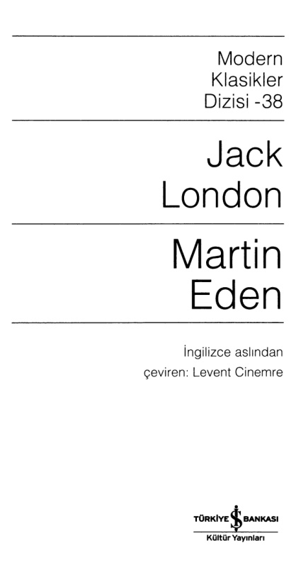 Martin Eden PDF – Jack London