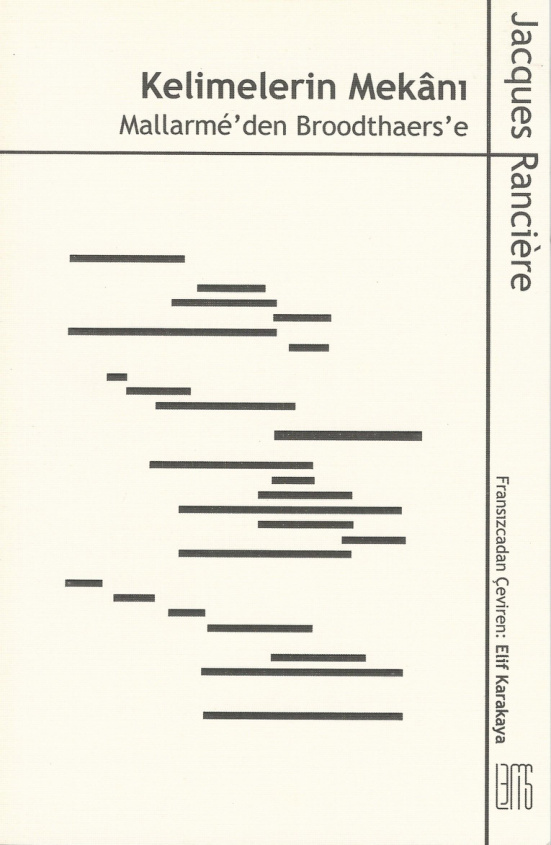 Kelimelerin Mekanı PDF – Jacques Ranciere