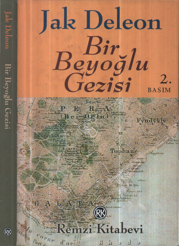 Jak Deleon Bir Beyoğlu Gezisi Remzi Kitabevi Kitap Kapağı