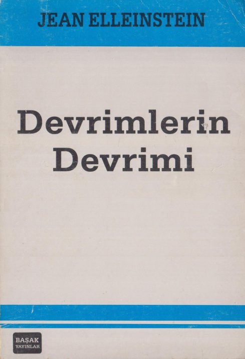 Devrimlerin Devrimi PDF – Jean Elleinstein