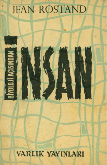 Biyoloji Açısından İnsan PDF – Jean Rostand