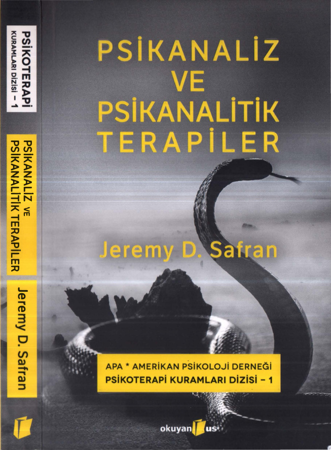 Psikanaliz ve Psikanalitik Terapi PDF – Jeremy D. Safran