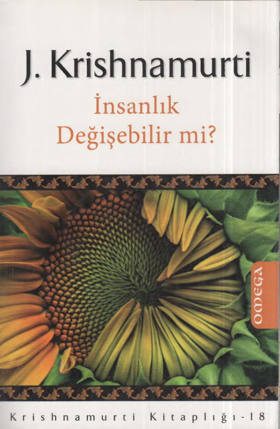 İnsanlık Değişebilir mi PDF – Jiddu Krishnamurti