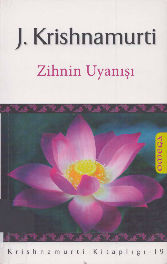 Zihnin Uyanışı PDF – Jiddu Krishnamurti