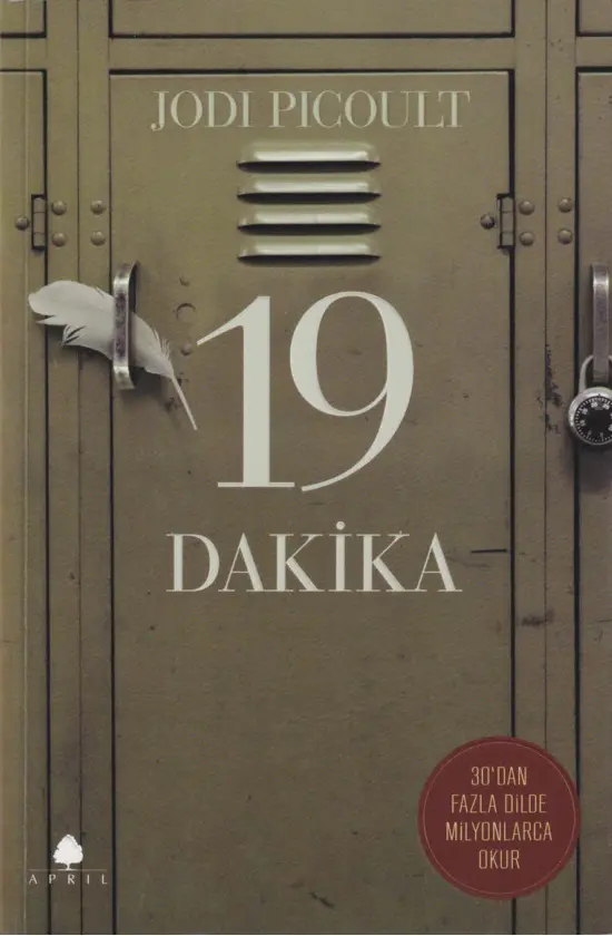 Jodi Picoult 19 Dakika April Yayınları Kitap Kapağı