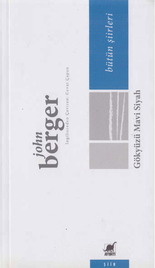 Gökyüzü Mavi Siyah PDF – John Berger