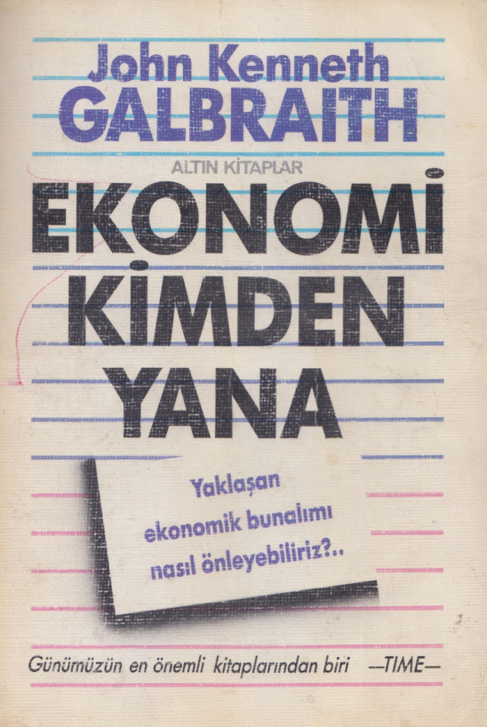 Ekonomi Kimden Yana PDF – John Kenneth Galbraith