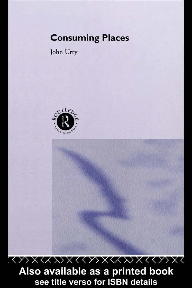 Consuming Places PDF – John Urry