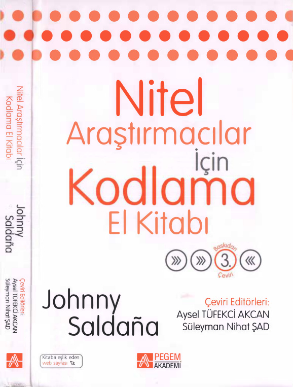 Nitel Araştırmacılar İçin Kodlama El Kitabı PDF – Johnny Saldana
