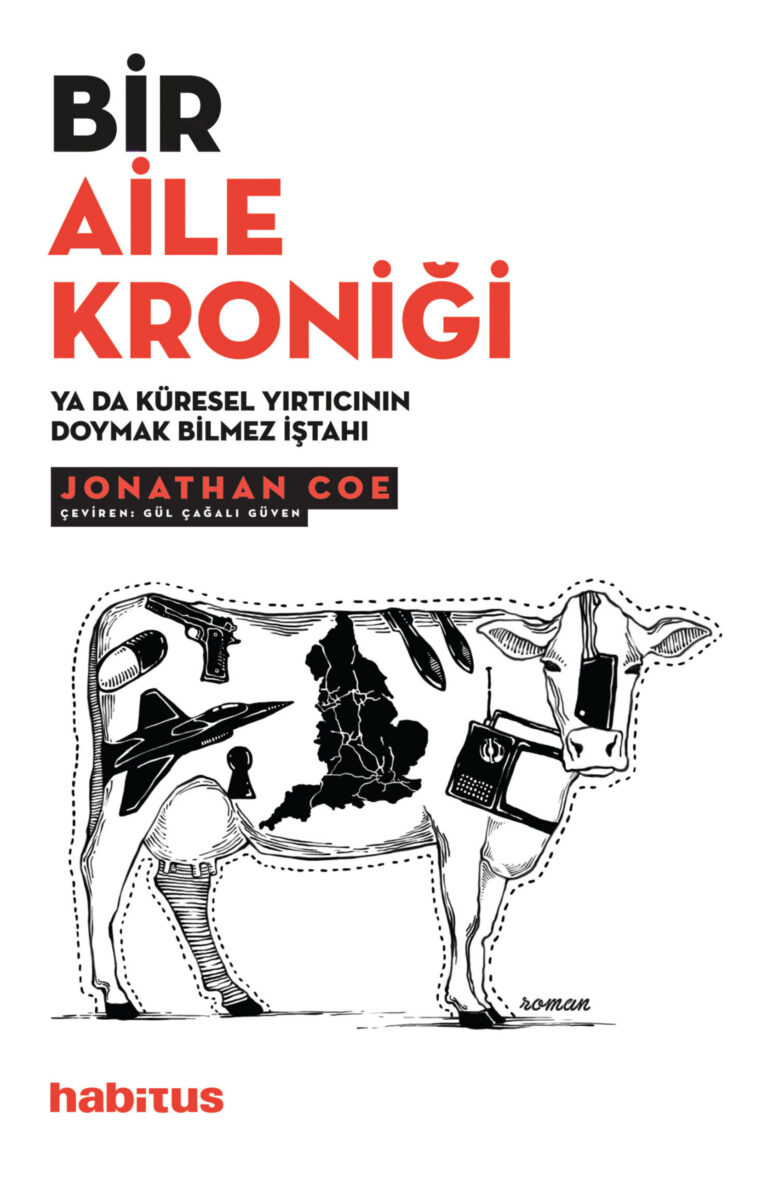 Jonathan Coe Bir Aile Kroniği Habitus Yayınları Kitap Kapağı