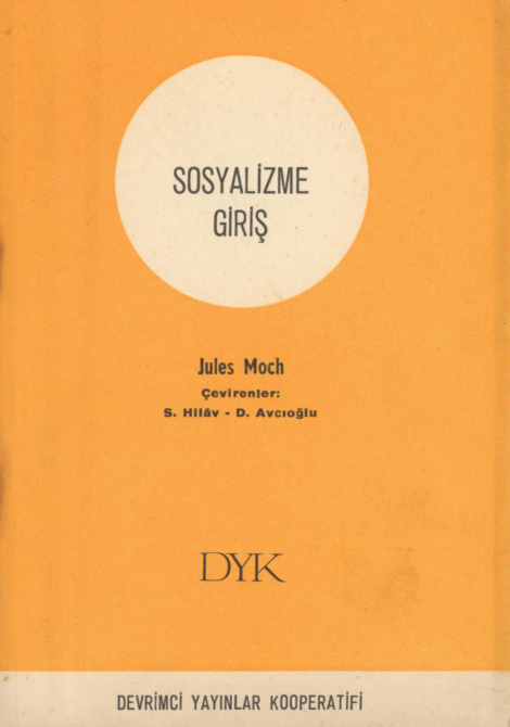 Sosyalizme Giriş PDF – Jules Moch