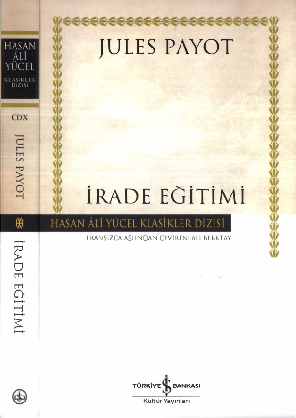 İrade Eğitimi PDF – Jules Payot